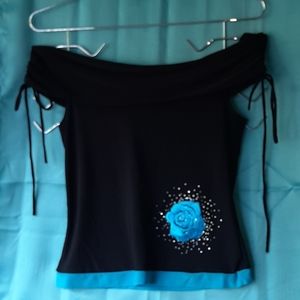 Woman's fun off shoulder top